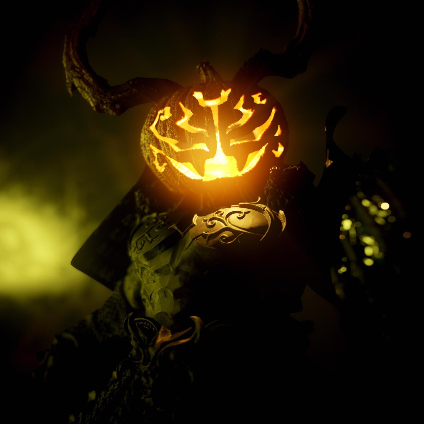 BFG - Tenjin - Addon - Halloween Special Pumpkin Head | Sculpt | Black forge Games