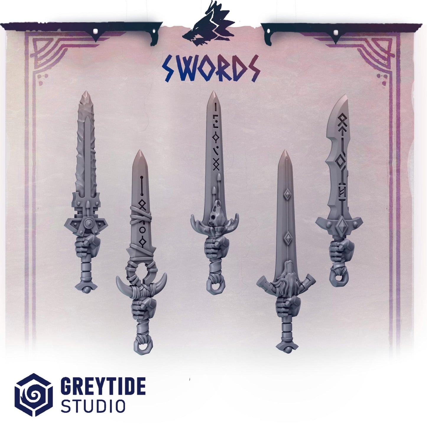 Swords | Primal hounds | Greytide Studio