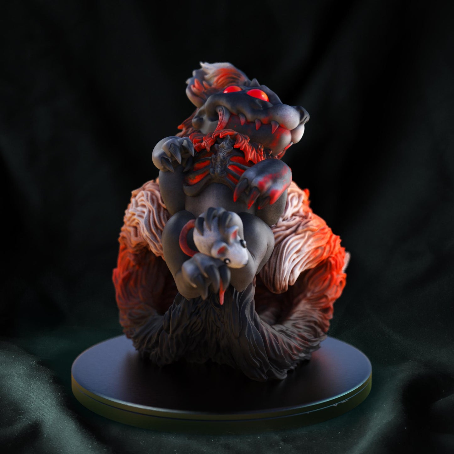 BFG - Chibi Kojiro Fox | Sculpt | Black forge Games