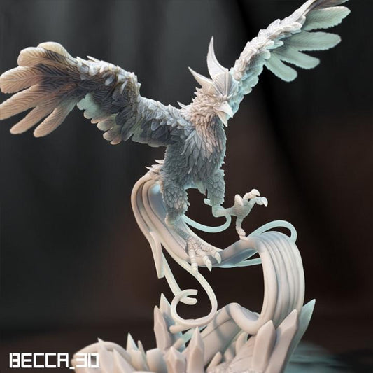 Kaijumon Ice Bird/ Tabletop Model / Miniature Figurine | Kaijumon