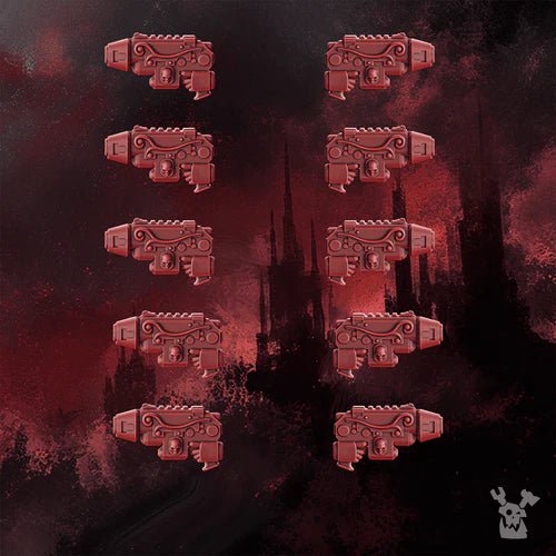 Crimson Wings Storm Squad Mass Pistols Set x10