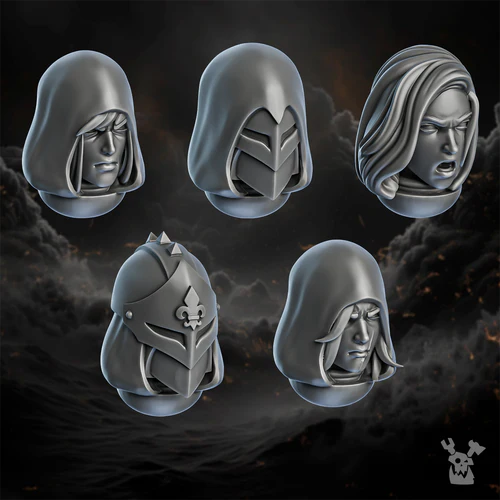 Sisters of Minor Guilt Heads x5 #1
