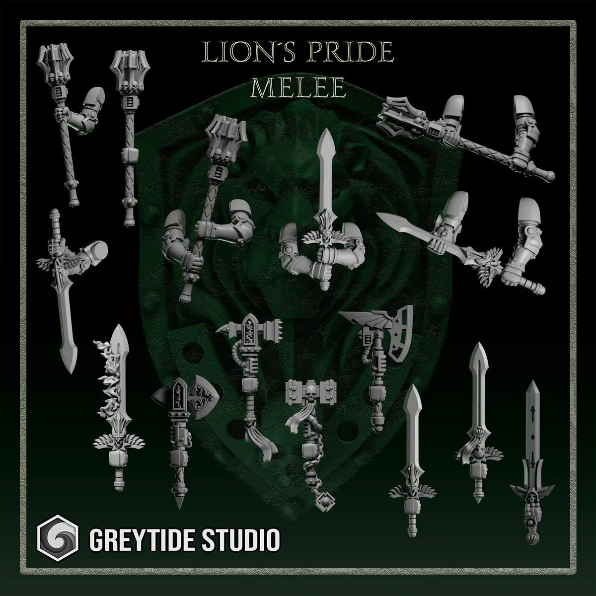 Lion´s Pride space warriors upgrade kit
