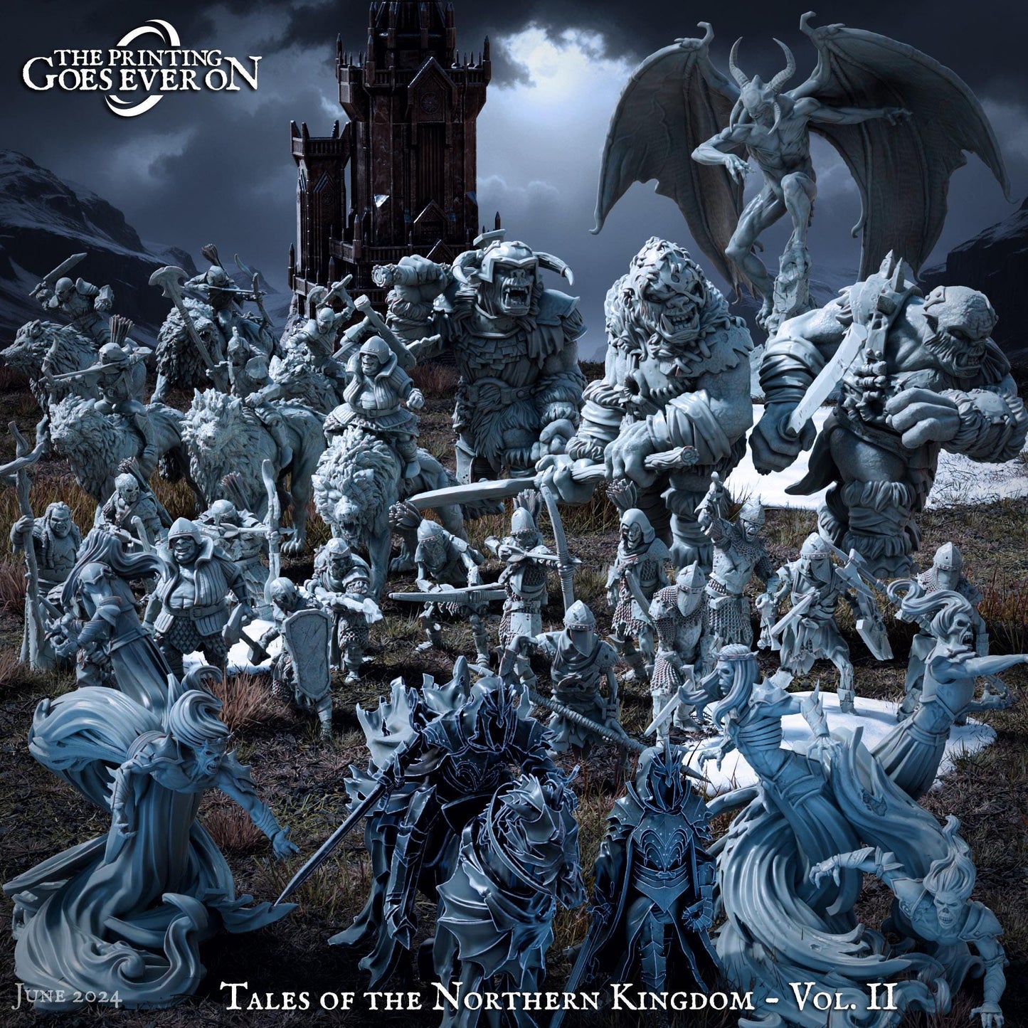 Tales of the Northern Kingdom Vol 2 | DND full Campaign | The Printing Goes EverOn