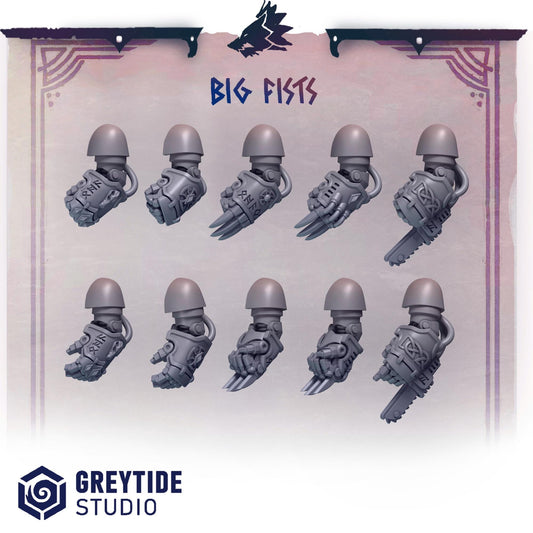 Big Fists and Arms | Primal hounds | Greytide Studio