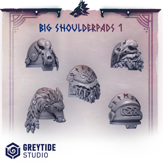 Big Shoulderpads 1 | Primal hounds | Greytide Studio