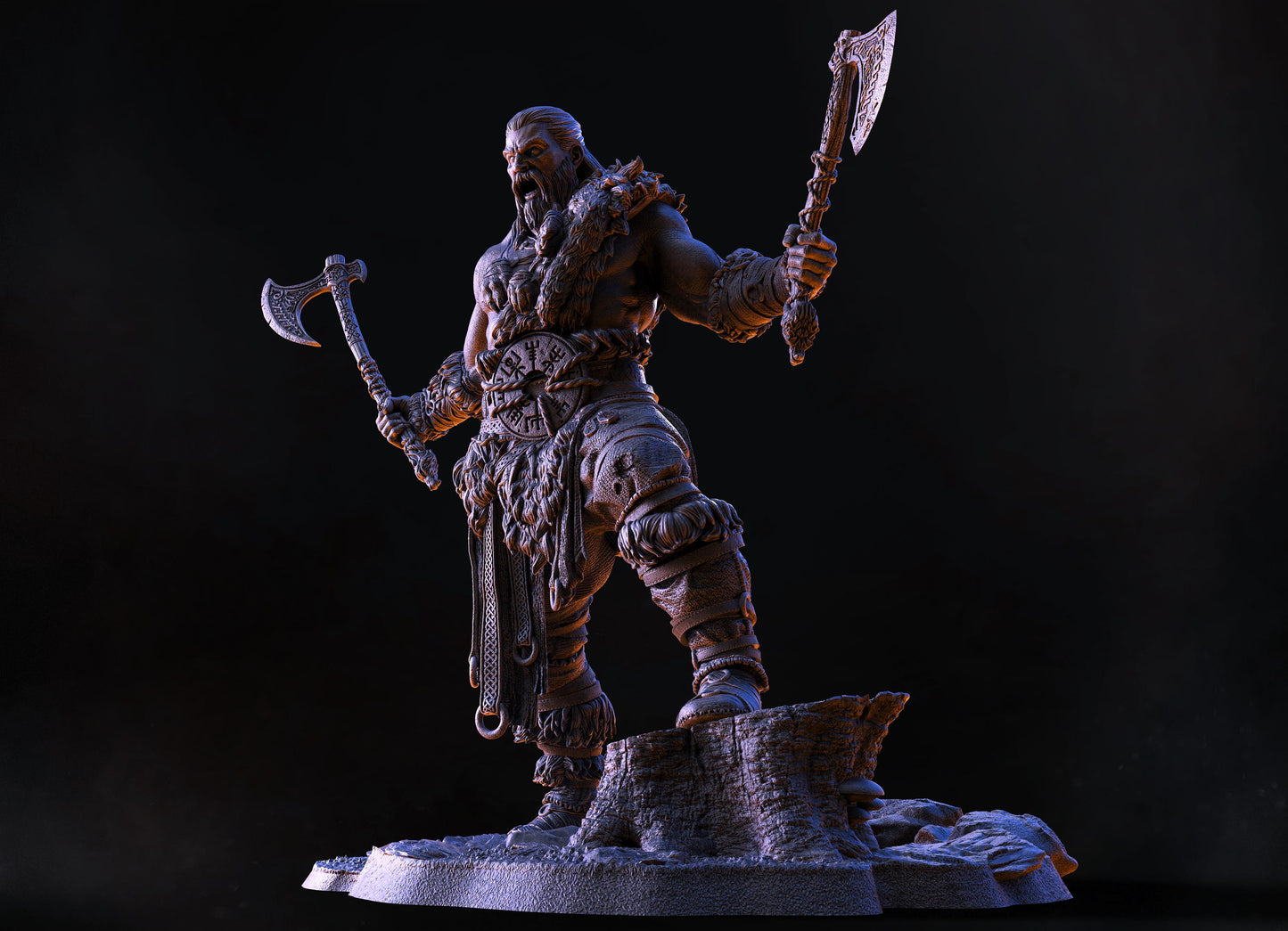 BFG - Freki - The Boarheaded - 1.12 Scale | Sculpt | Black forge Games