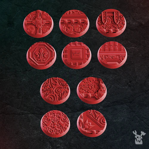 Royal Theme 25mm Bases Set x10