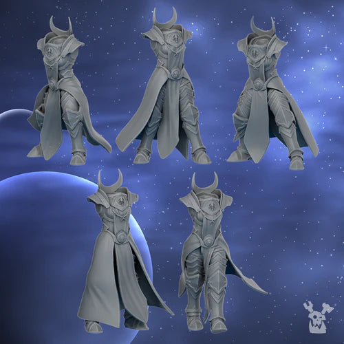 Silver Guards Bodies Set x5