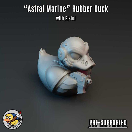 Astral Marine "Rubber" Duck With Pistol | Jeep Accessory