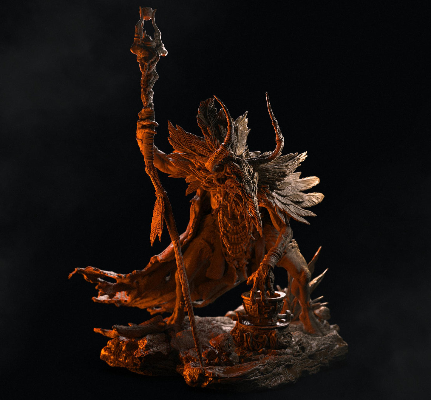 BFG - Omari - Addon - Face of Decay - 1.12 Scale | Sculpt | Black forge Games