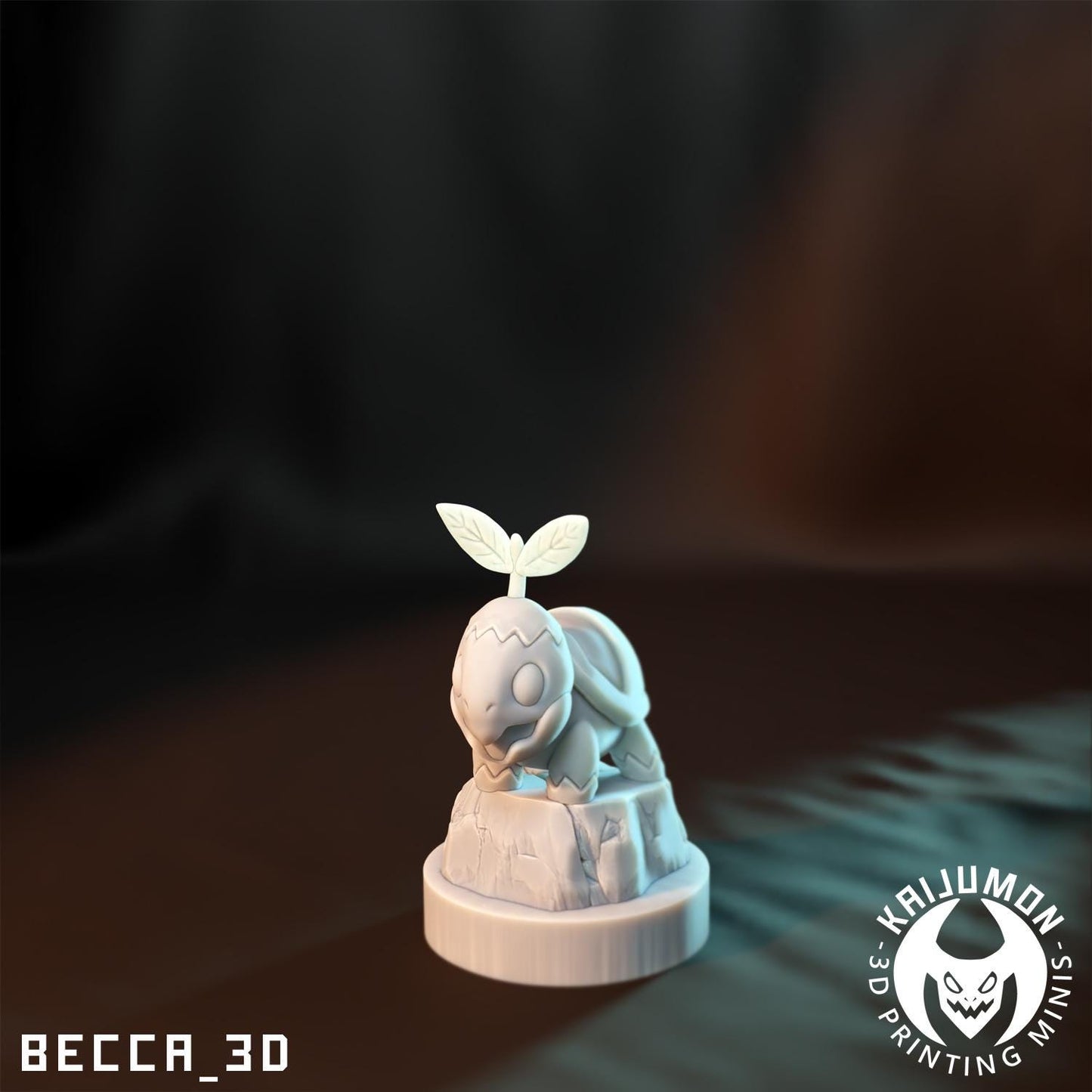 Kaijumon Tree Tortoise/ Tabletop Model / Miniature Figurine | Kaijumon (torterra)