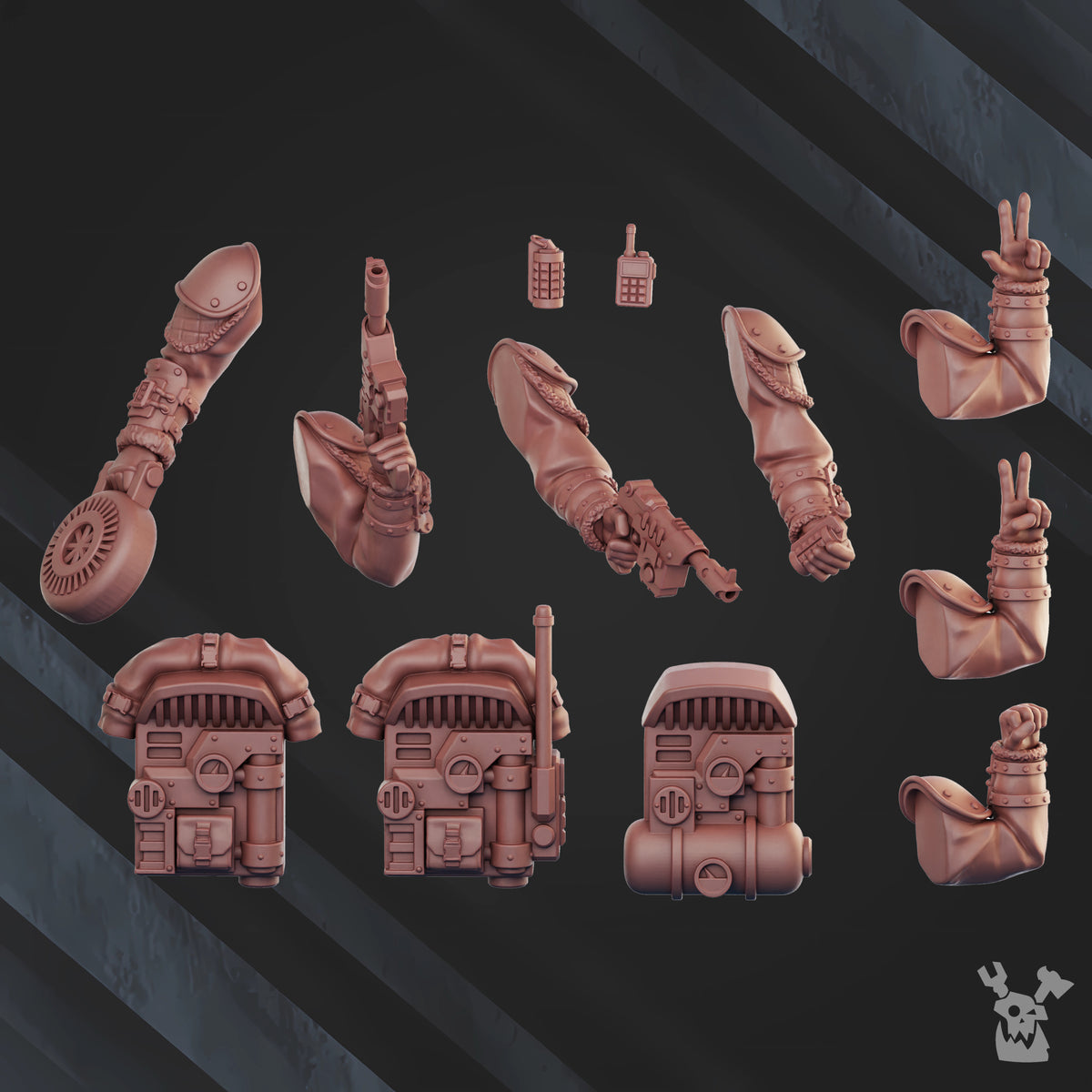 Alternate view of FD SPECIAL FORCES (BUILD-KIT) by DakkaDakka Store - Full Miniature / Model