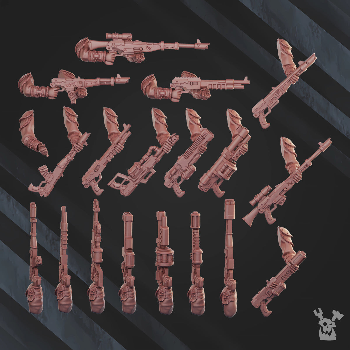 Alternate view of FD SPECIAL FORCES (BUILD-KIT) by DakkaDakka Store - Full Miniature / Model