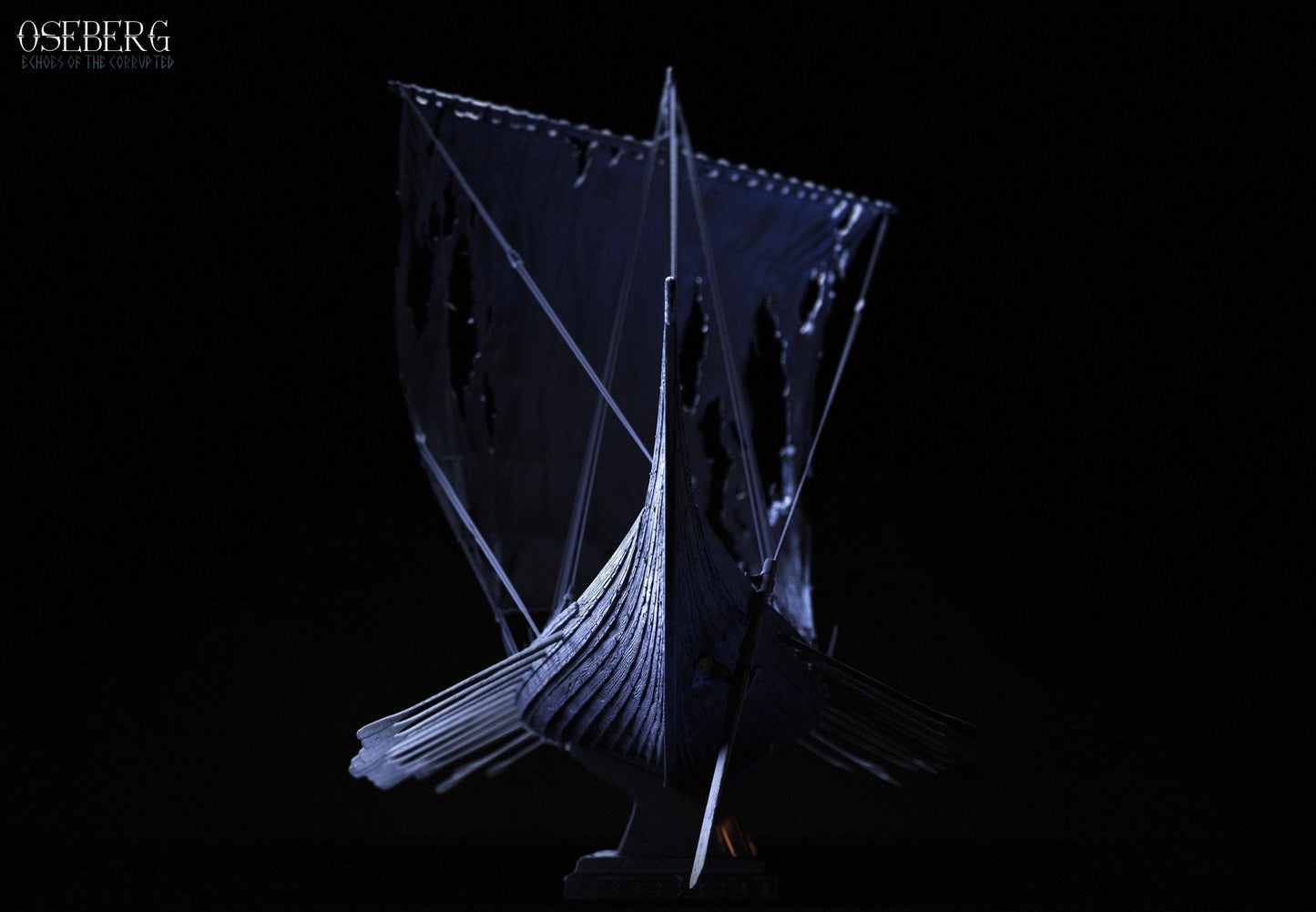 BFG - Oseberg Viking Ship - 1.40 Scale | Sculpt | Black forge Games
