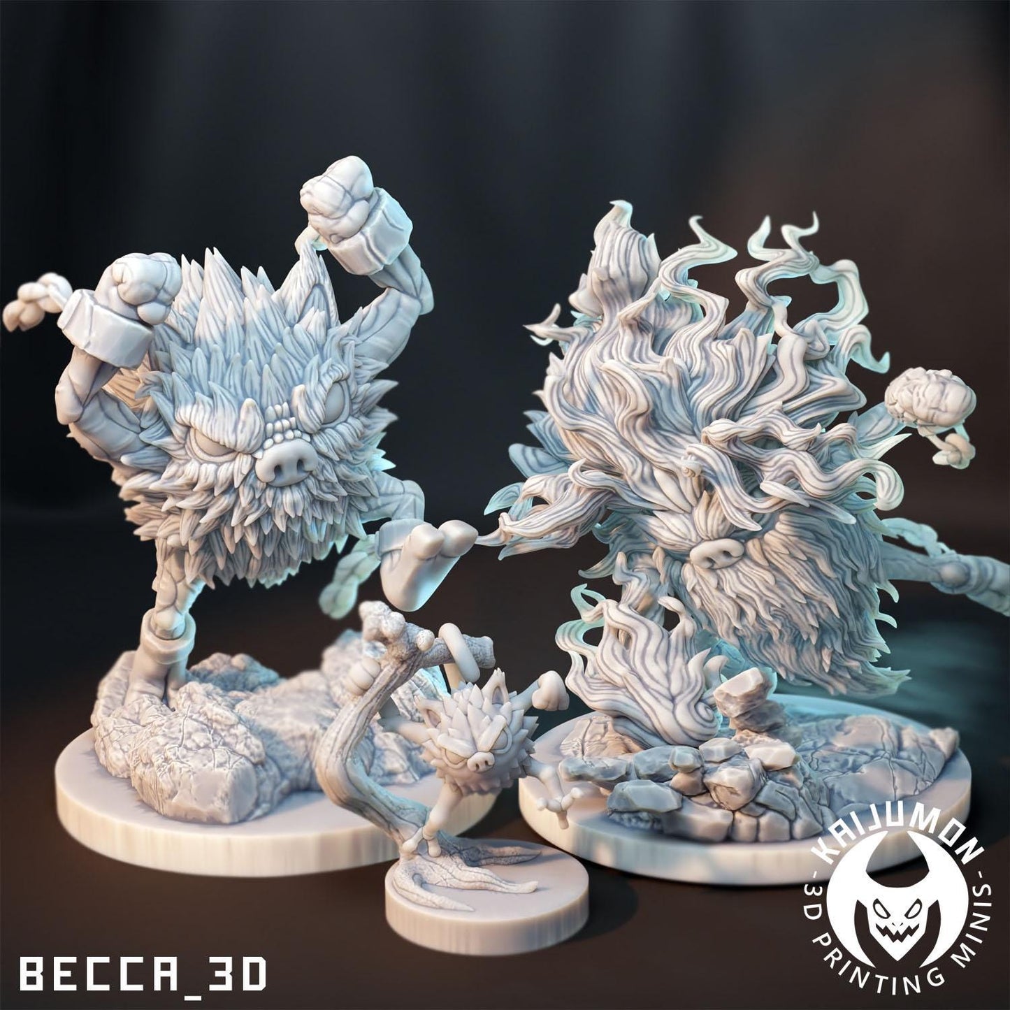 Kaijumon Mad Monkeys/ Tabletop Model / Miniature Figurine | Kaijumon (primape