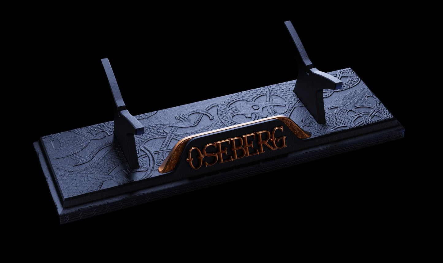 BFG - Oseberg Viking Ship - 1.40 Scale | Sculpt | Black forge Games