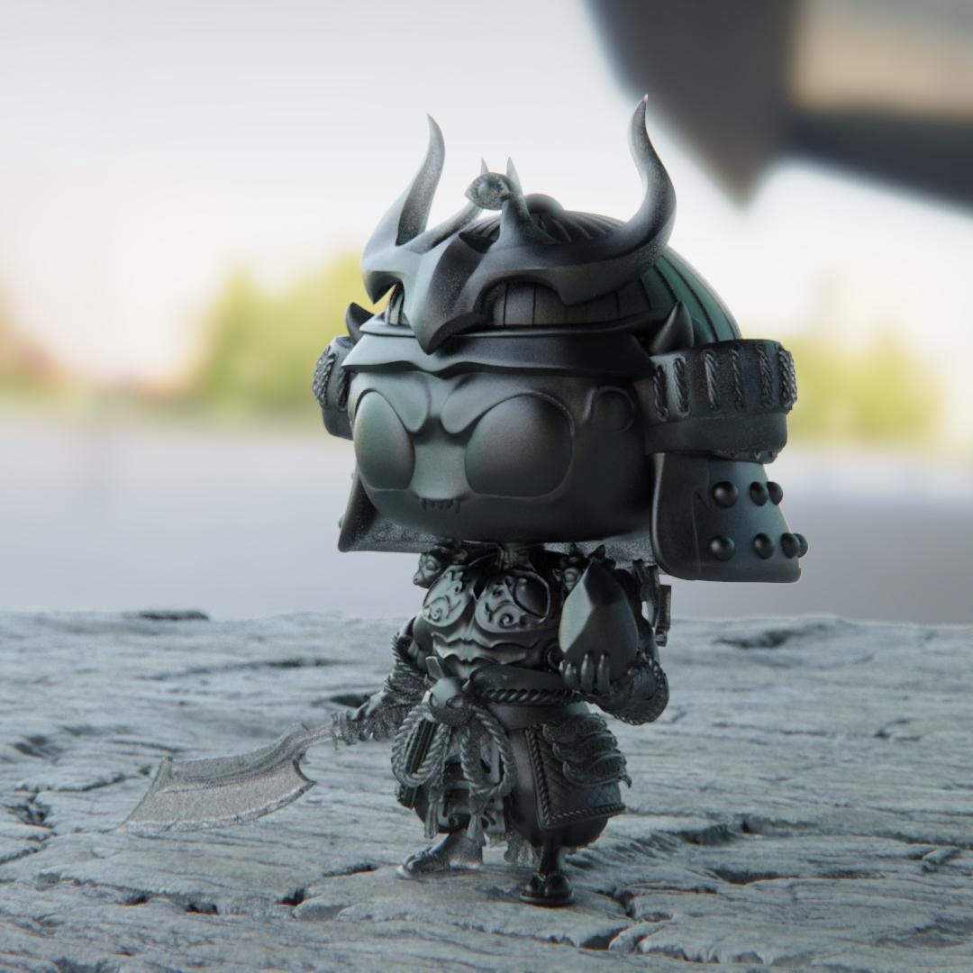BFG - Chibi Tenjin | Sculpt | Black forge Games