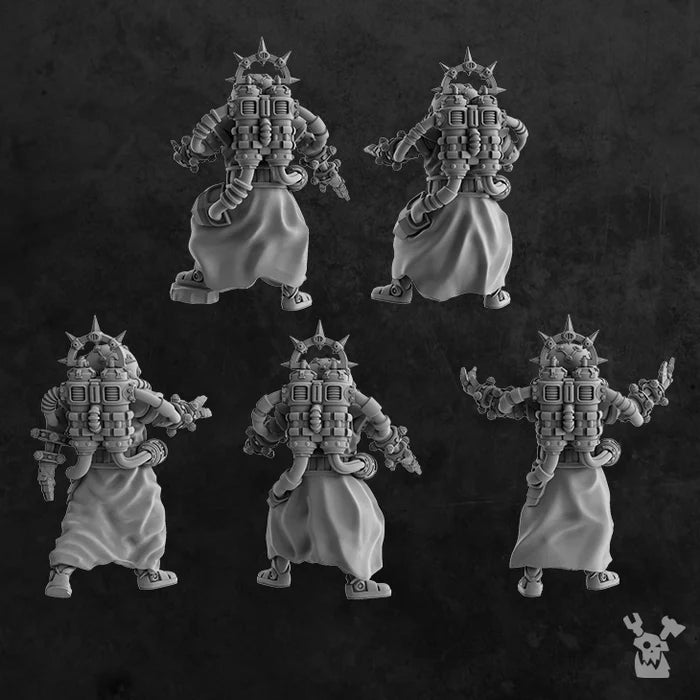 MACHINE CULT SHOCK PRIESTS X5