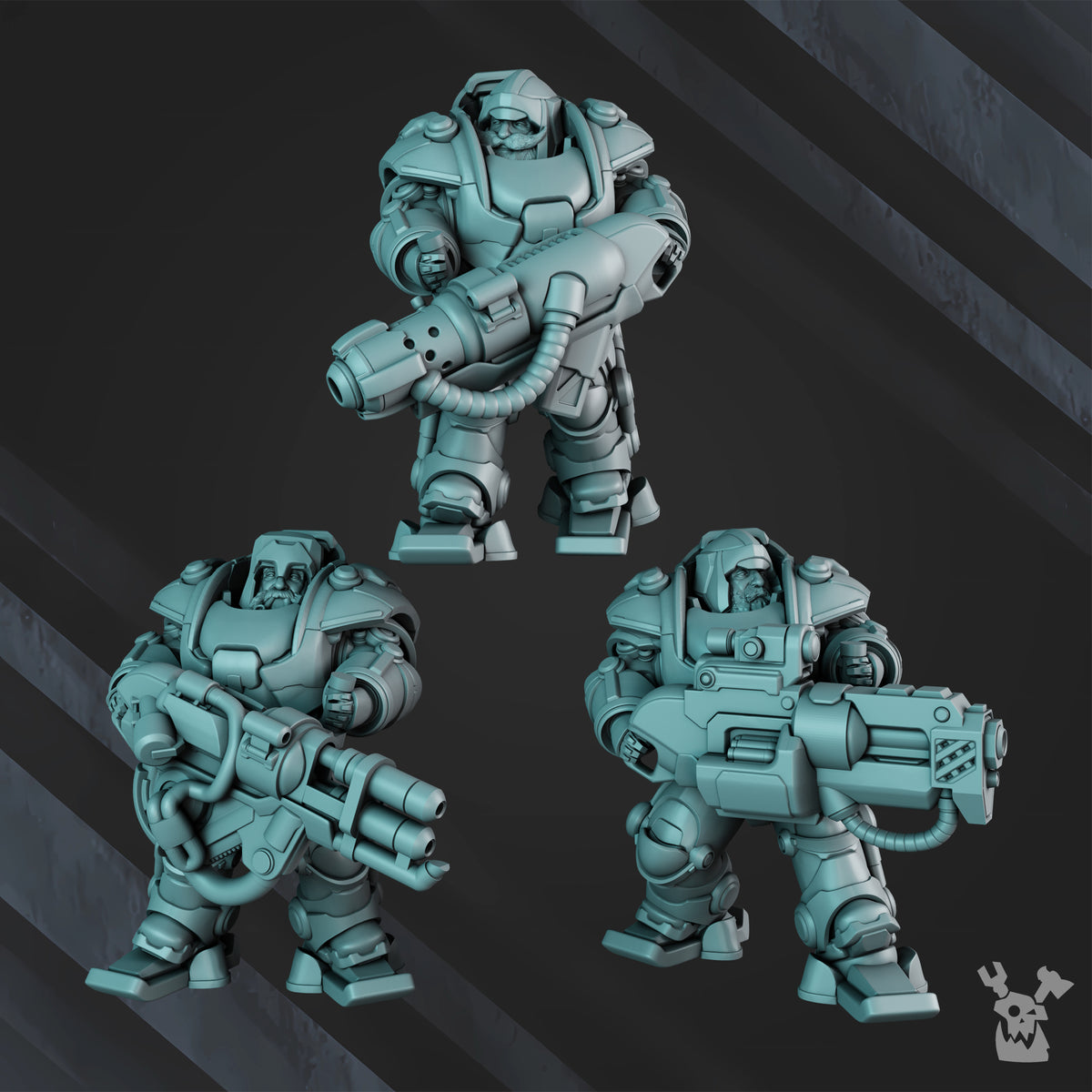 FLAMEHEART GUARDIANS by DakkaDakka Store - Full Miniature / Model