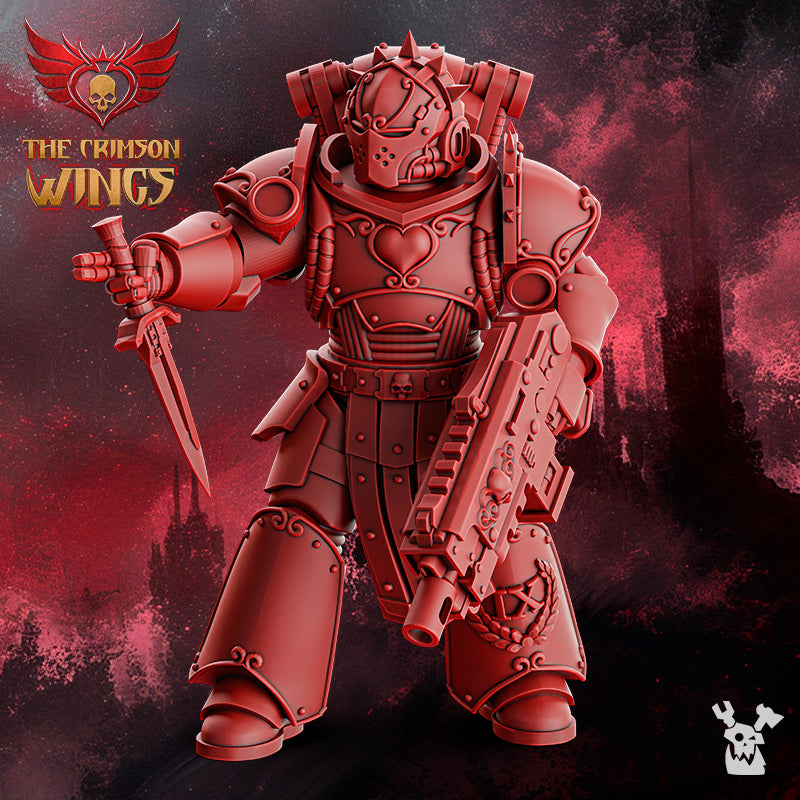 THE CRIMSON WINGS PROMO MODEL by DakkaDakka Store - Full Miniature / Model