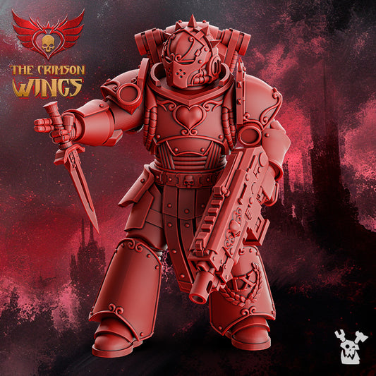 THE CRIMSON WINGS PROMO MODEL