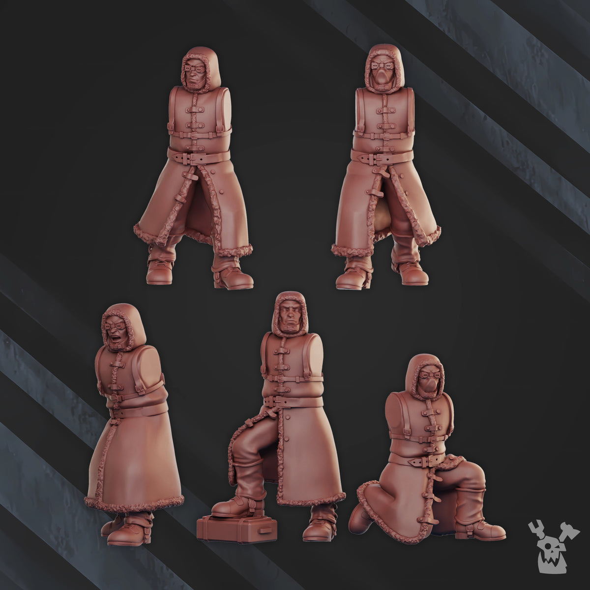 Alternate view of FROSTBORN COMMAND SQUAD by DakkaDakka Store - Full Miniature / Model