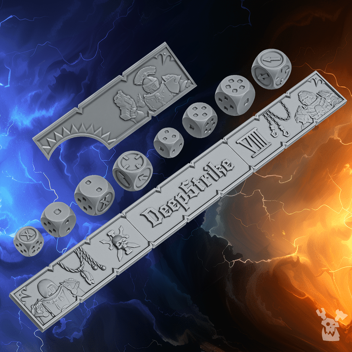 GAUGE & DICE (MILLENNIUM WARS) by DakkaDakka Store - Full Miniature / Model