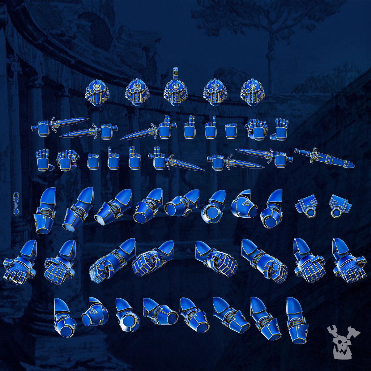 Alternate view of GRAVIS PRINCEPS SQUAD by DakkaDakka Store - Full Miniature / Model