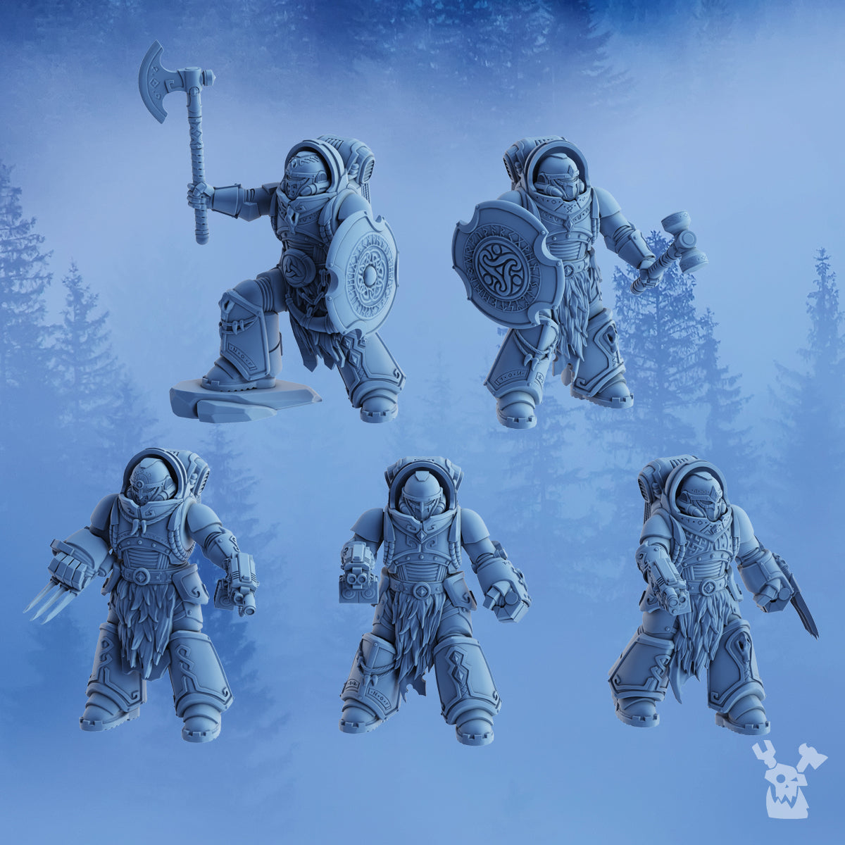 ICEBREAKERS ASSEMBLY KIT by DakkaDakka Store - Full Miniature / Model