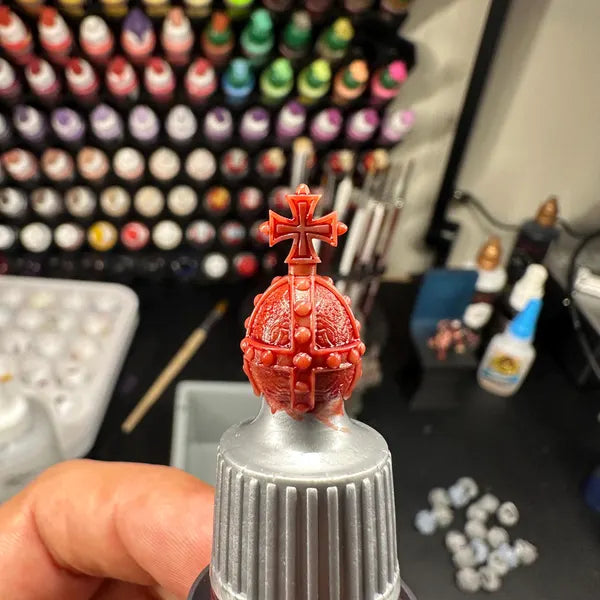 Holy Grenade Swatch Caps paint bottle toppers