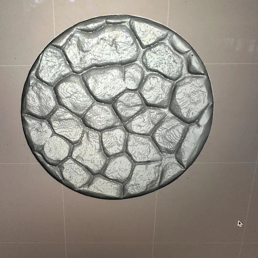 Worn Cobble stone Swatch Caps paint bottle toppers