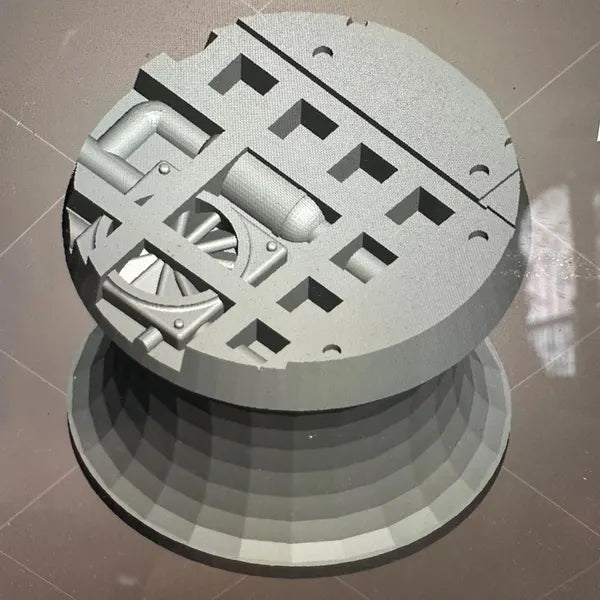 Industrial base Swatch Caps paint bottle toppers