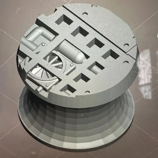 Industrial base Swatch Caps paint bottle toppers