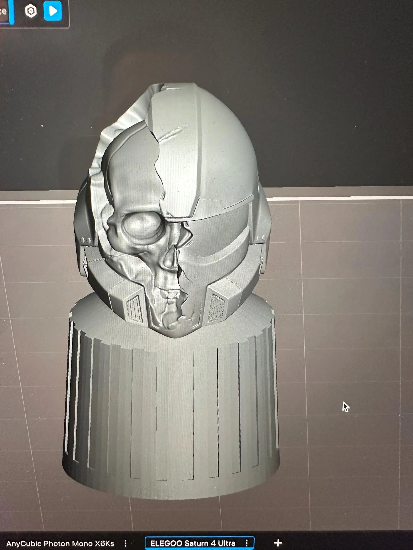 Skull Helmet Swatch Caps paint bottle toppers