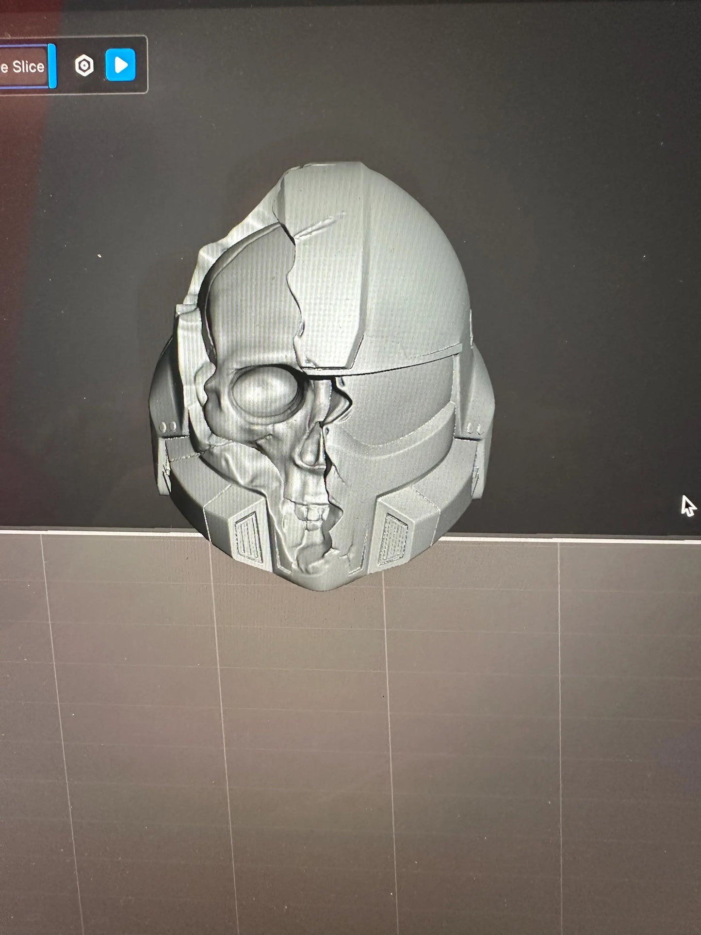 Skull Helmet Swatch Caps paint bottle toppers