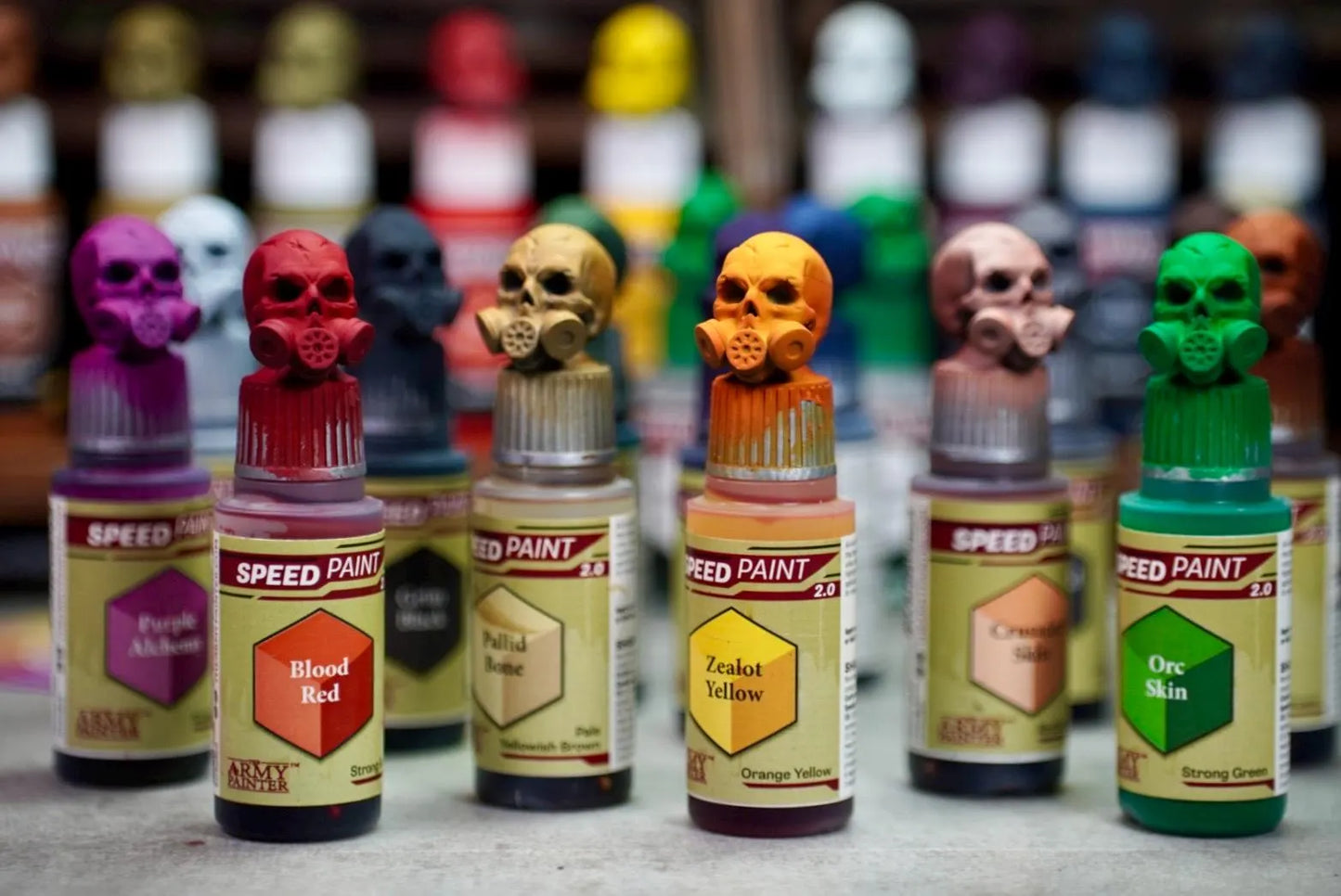 Don Suratos Logo Swatch Caps paint bottle toppers