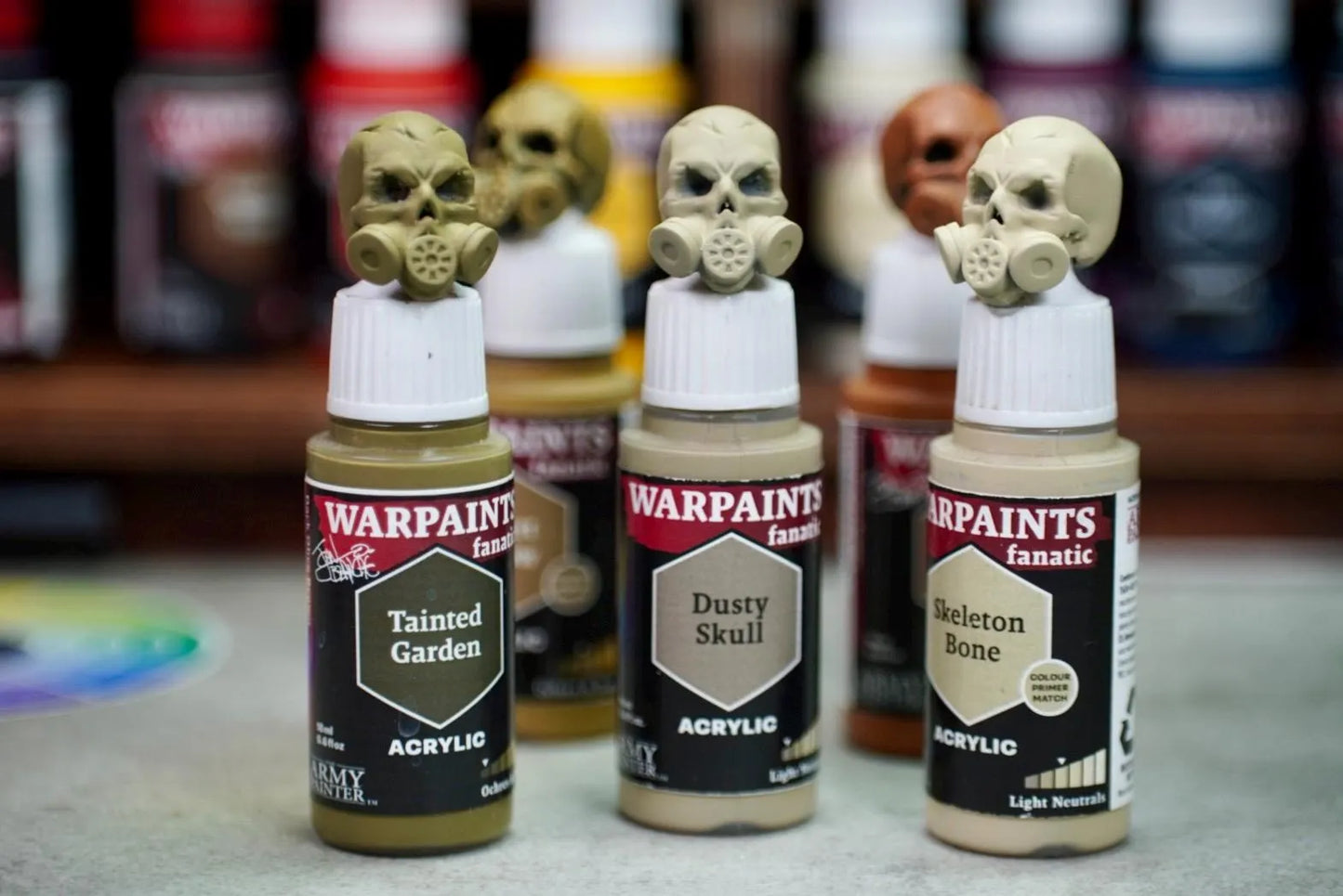 Don Suratos Logo Swatch Caps paint bottle toppers