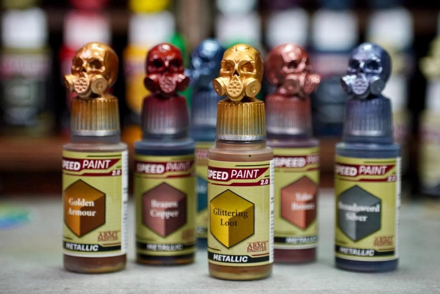 Don Suratos Logo Swatch Caps paint bottle toppers