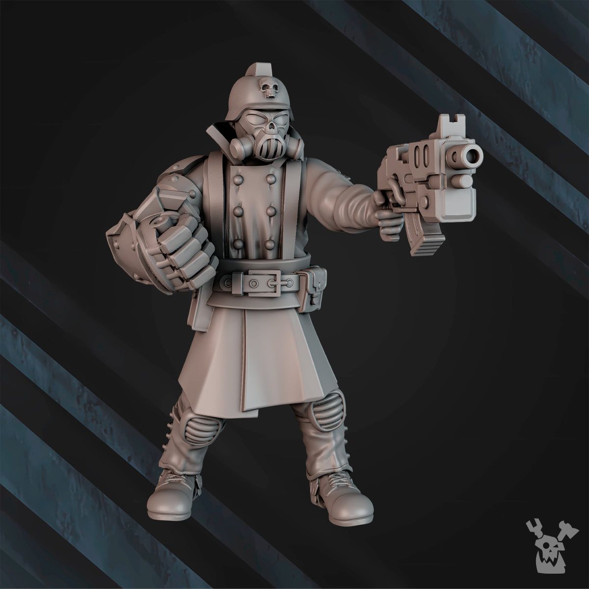 INFANTERIE REGIMENT SERGEANT by DakkaDakka Store - Full Miniature / Model
