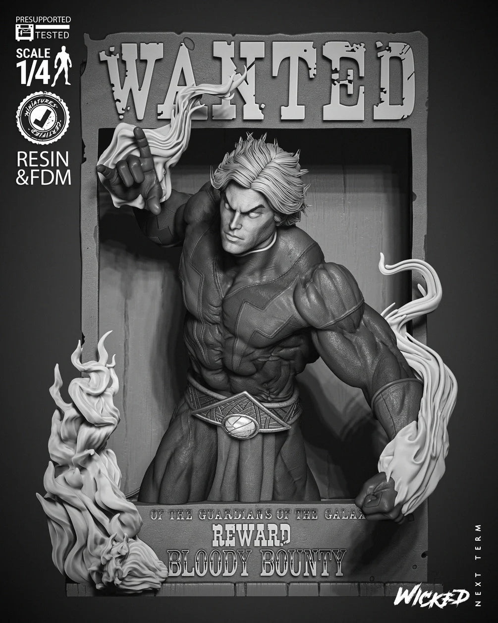 Adam Warlock Poster Bust Scale 1/ 4 (mm)