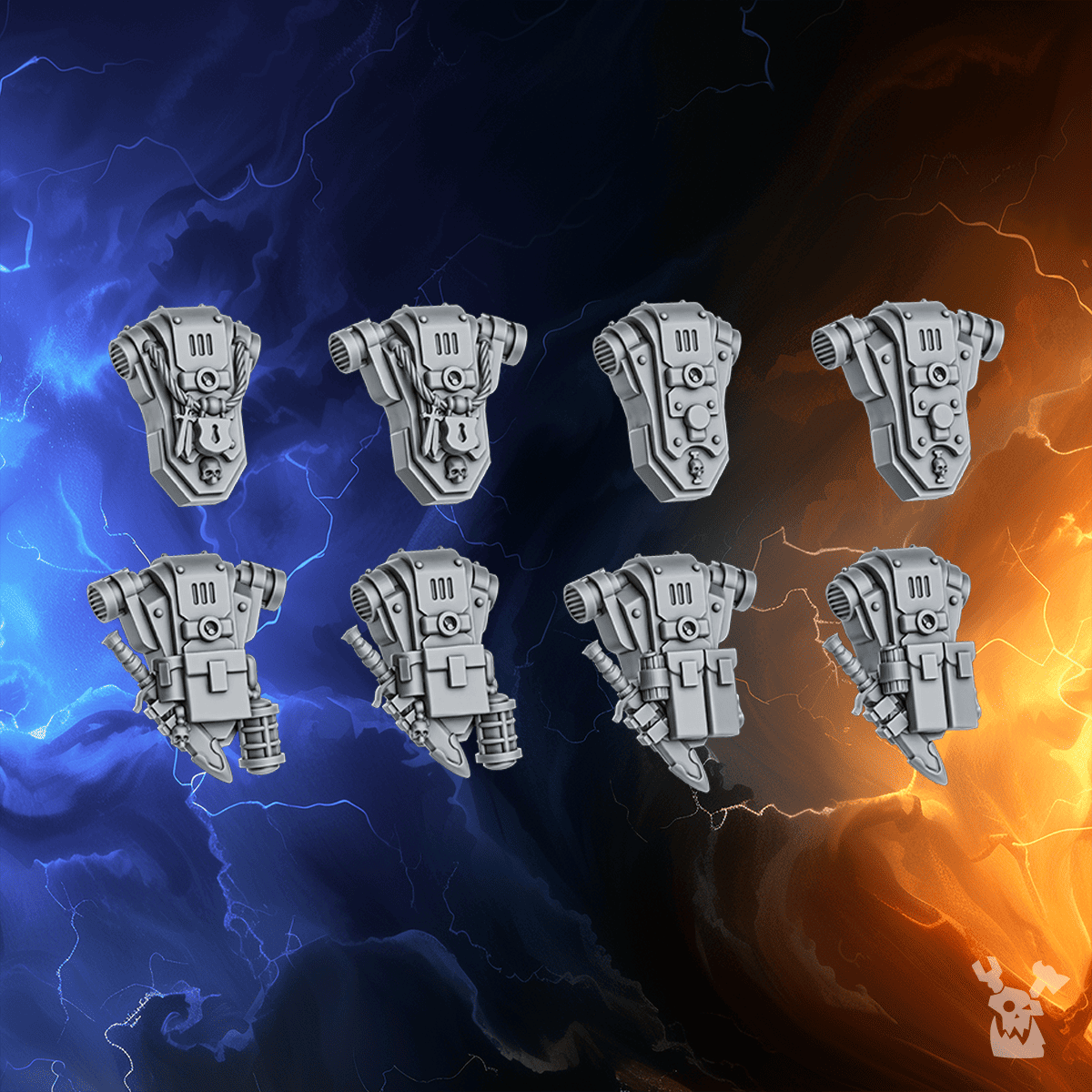 Alternate view of KNIGHTS OF THE CIRCLE EASY-TO-BUILD SQUAD X10 (MILLENNIUM WARS) by DakkaDakka Store - Full Miniature /…