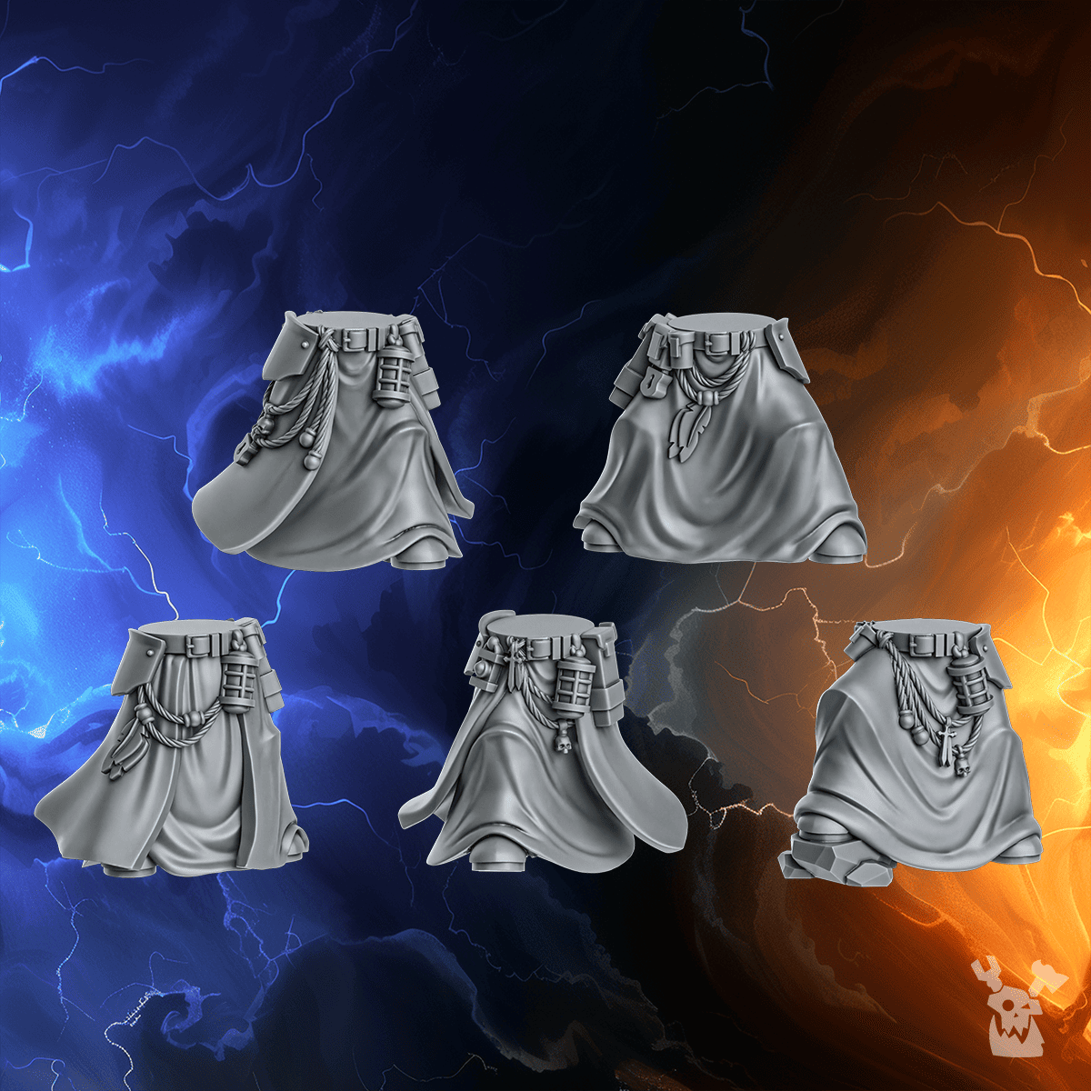 Alternate view of KNIGHTS OF THE CIRCLE EASY-TO-BUILD SQUAD X10 (MILLENNIUM WARS) by DakkaDakka Store - Full Miniature /…