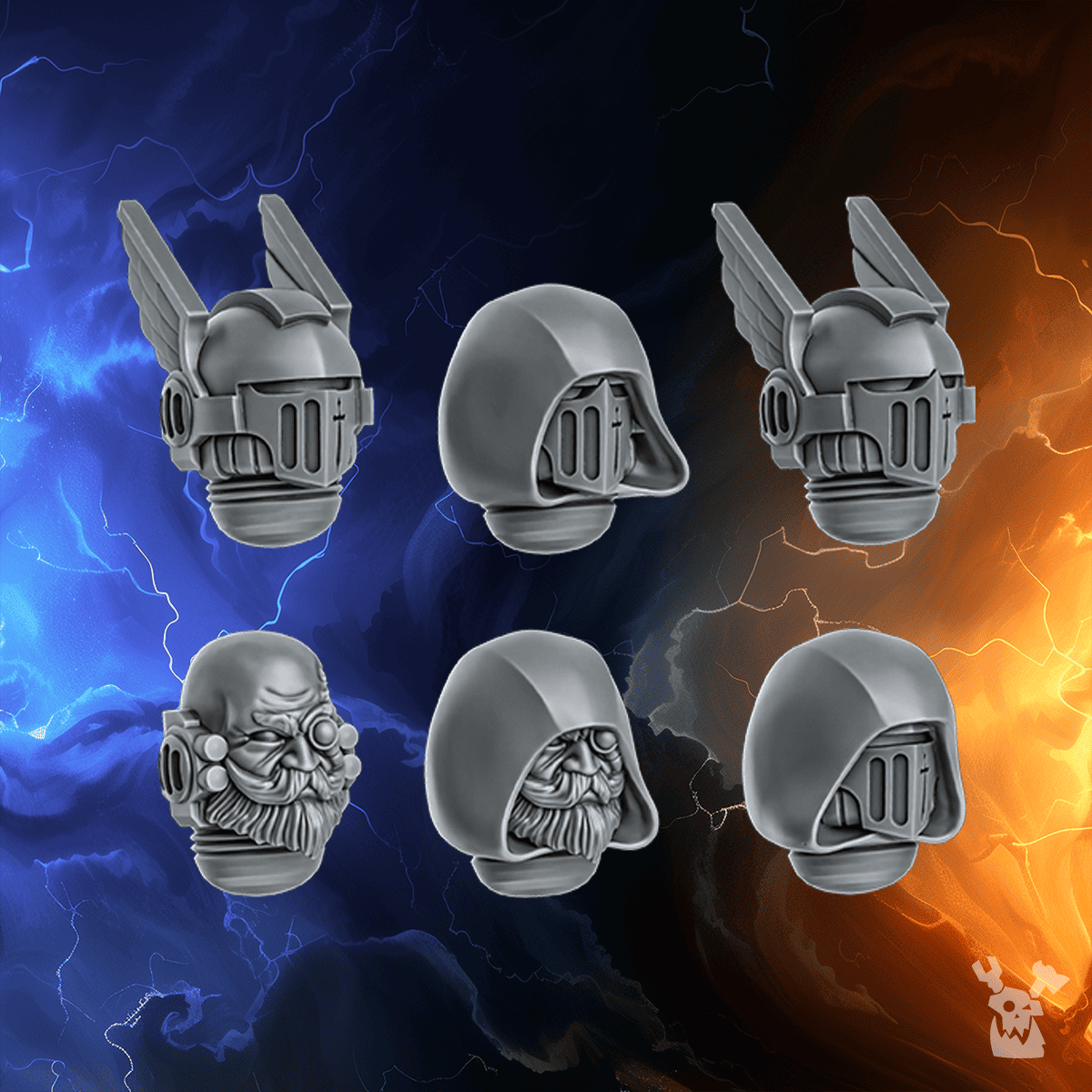 Alternate view of KNIGHTS OF THE CIRCLE EASY-TO-BUILD SQUAD X10 (MILLENNIUM WARS) by DakkaDakka Store - Full Miniature /…