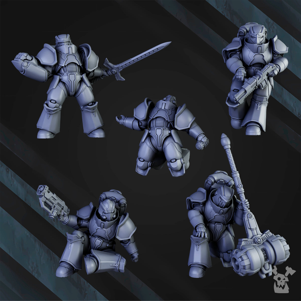 KNIGHTS OF THE GREAT GATES by DakkaDakka Store - Full Miniature / Model
