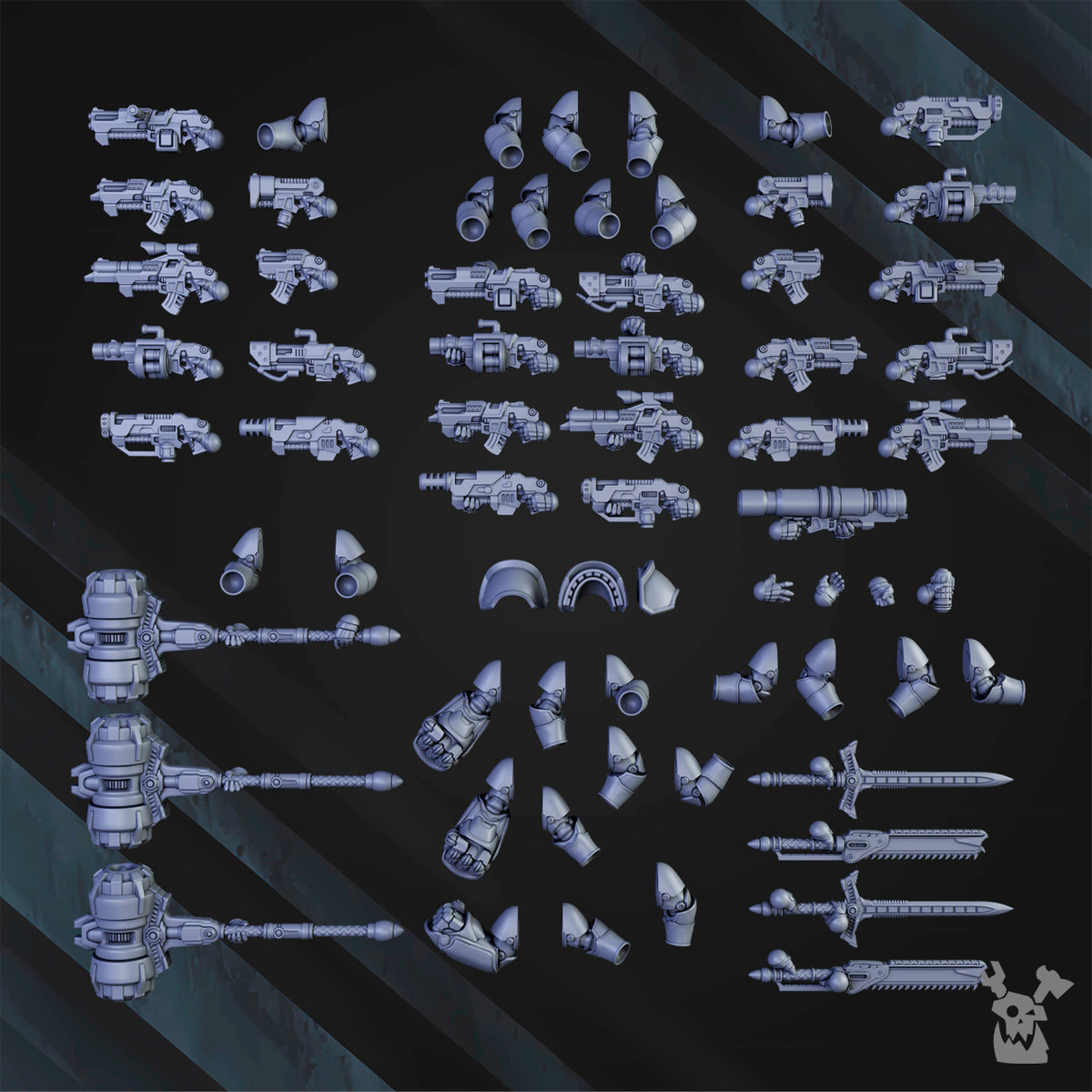 Alternate view of KNIGHTS OF THE GREAT GATES by DakkaDakka Store - Full Miniature / Model