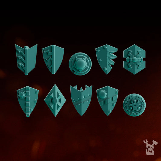 LUNAR KNIGHTS SHOULDER GUARDS SET x10