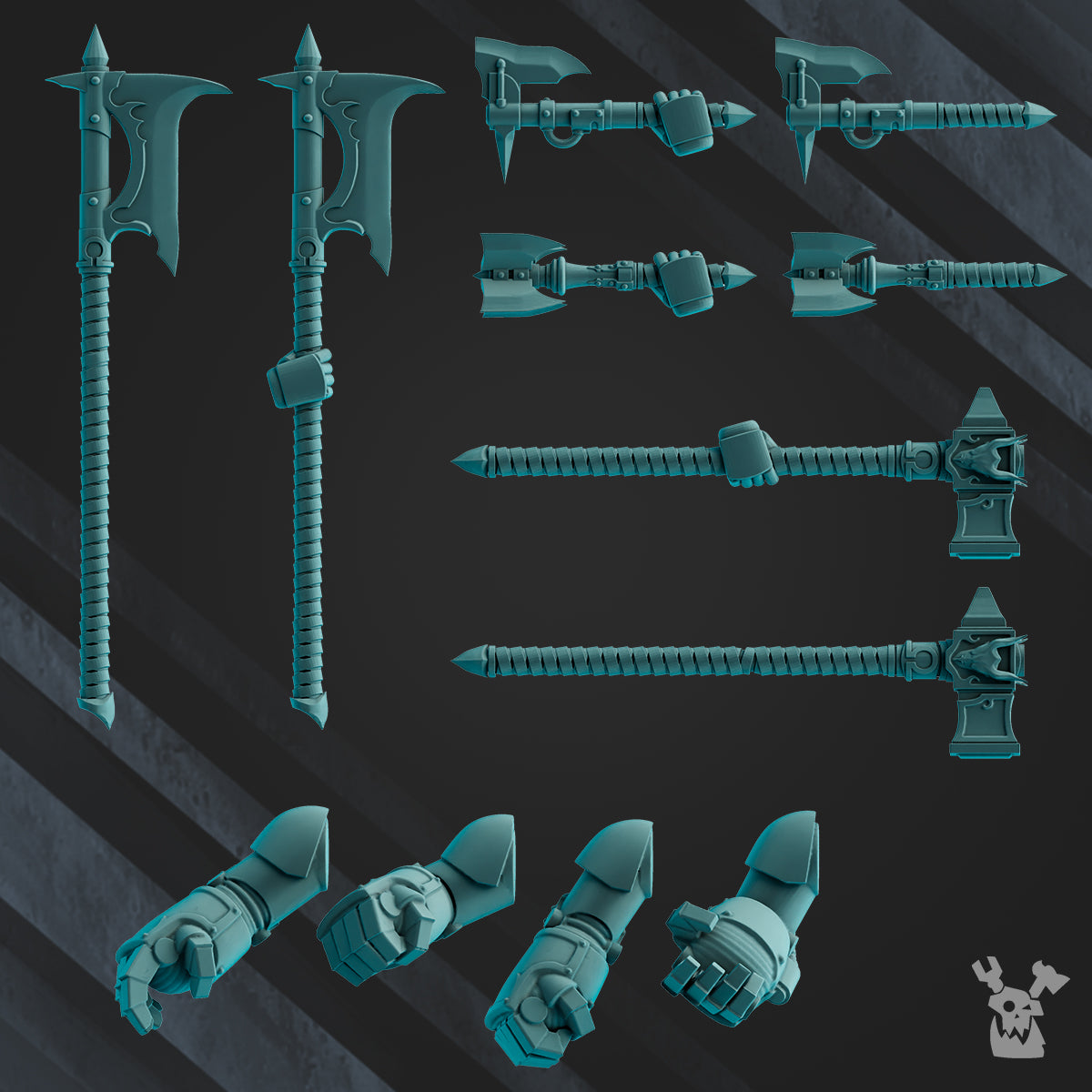 SCYLLA LEGION BATTLE BROTHERS MELEE WEAPONS SET by DakkaDakka Store - Weapon