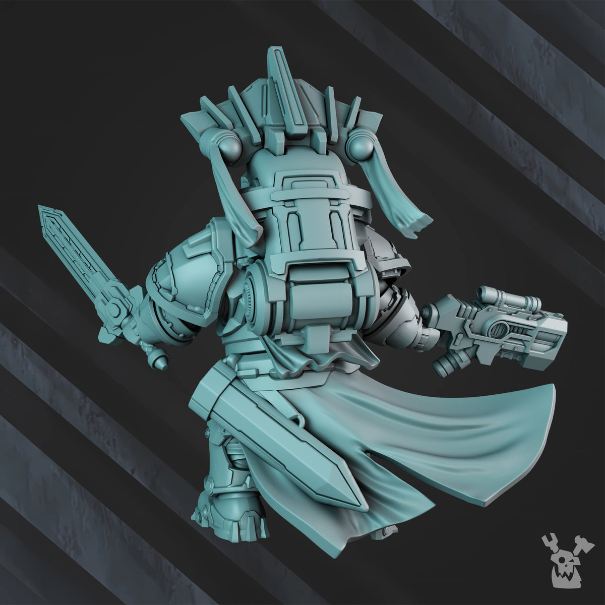 Alternate view of MAGNIR THE STONEBEARD by DakkaDakka Store - Full Miniature / Model