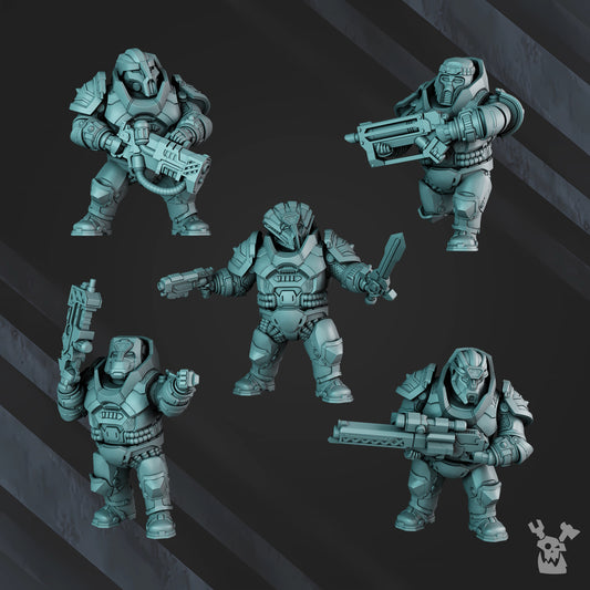 NIBELUNG WARRIORS (BUILD KIT)